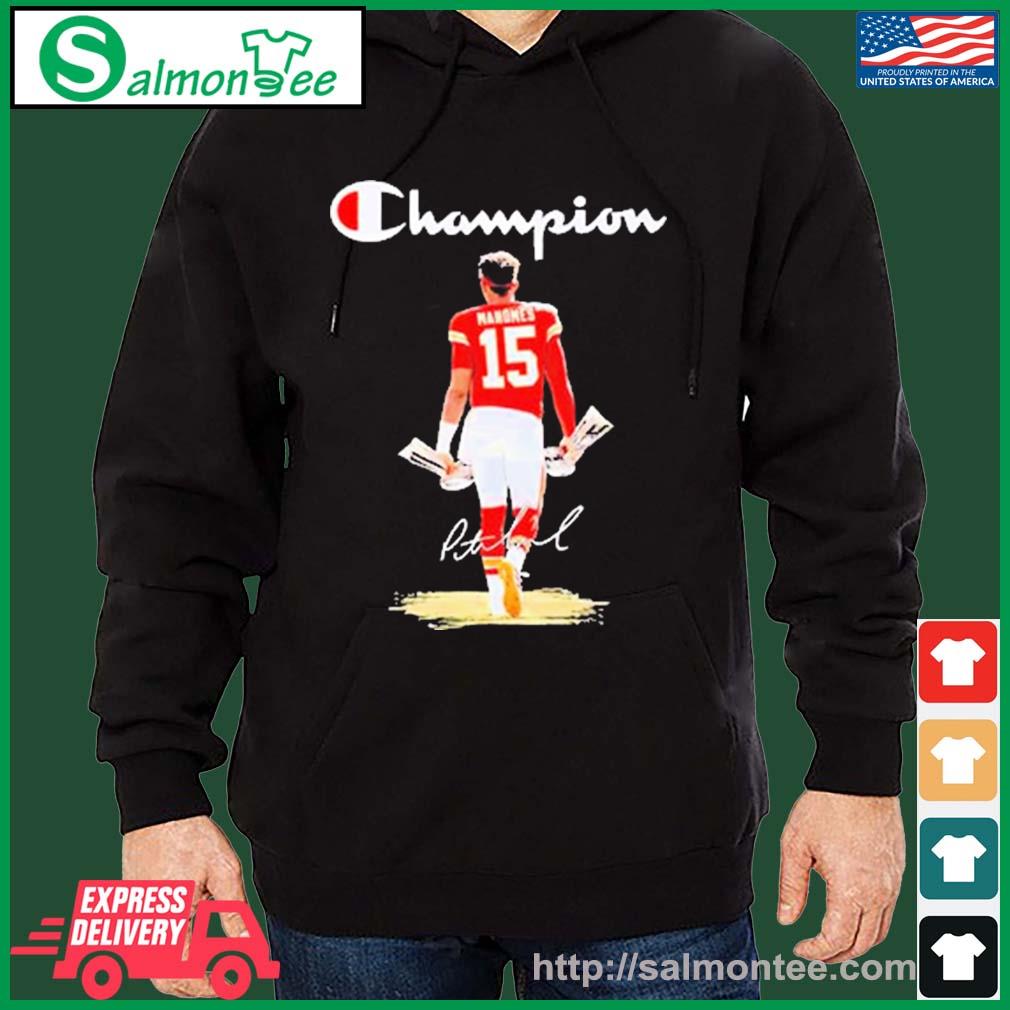 Men's champions Patrick Mahomes signature shirt, hoodie, sweater, long  sleeve and tank top