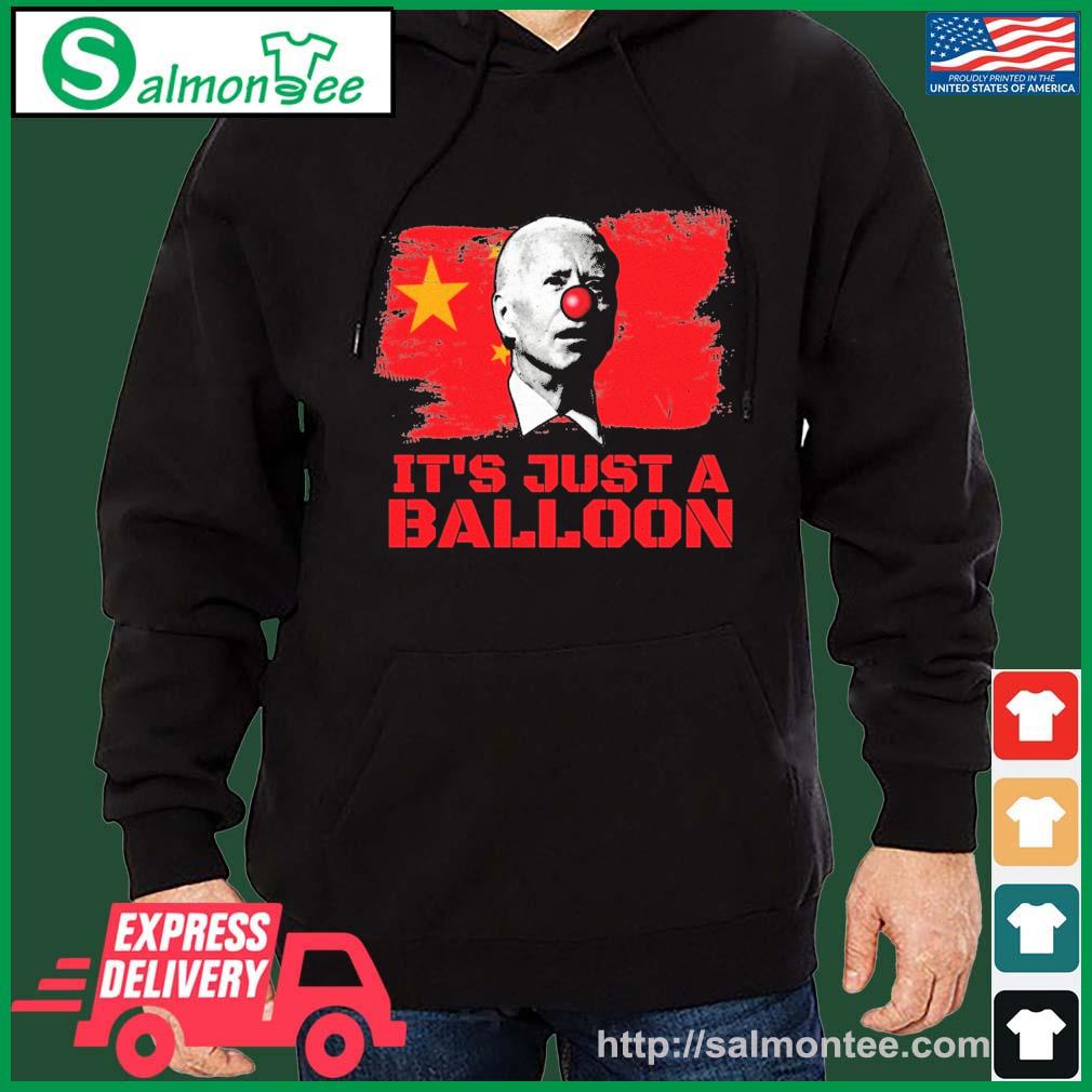 Joe Biden Chinese Spy Balloon 2023 T-Shirt salmon black hoodie
