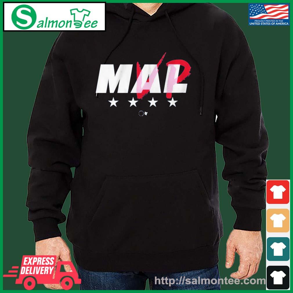 Mallory Swanson MALVP Shirt salmon black hoodie