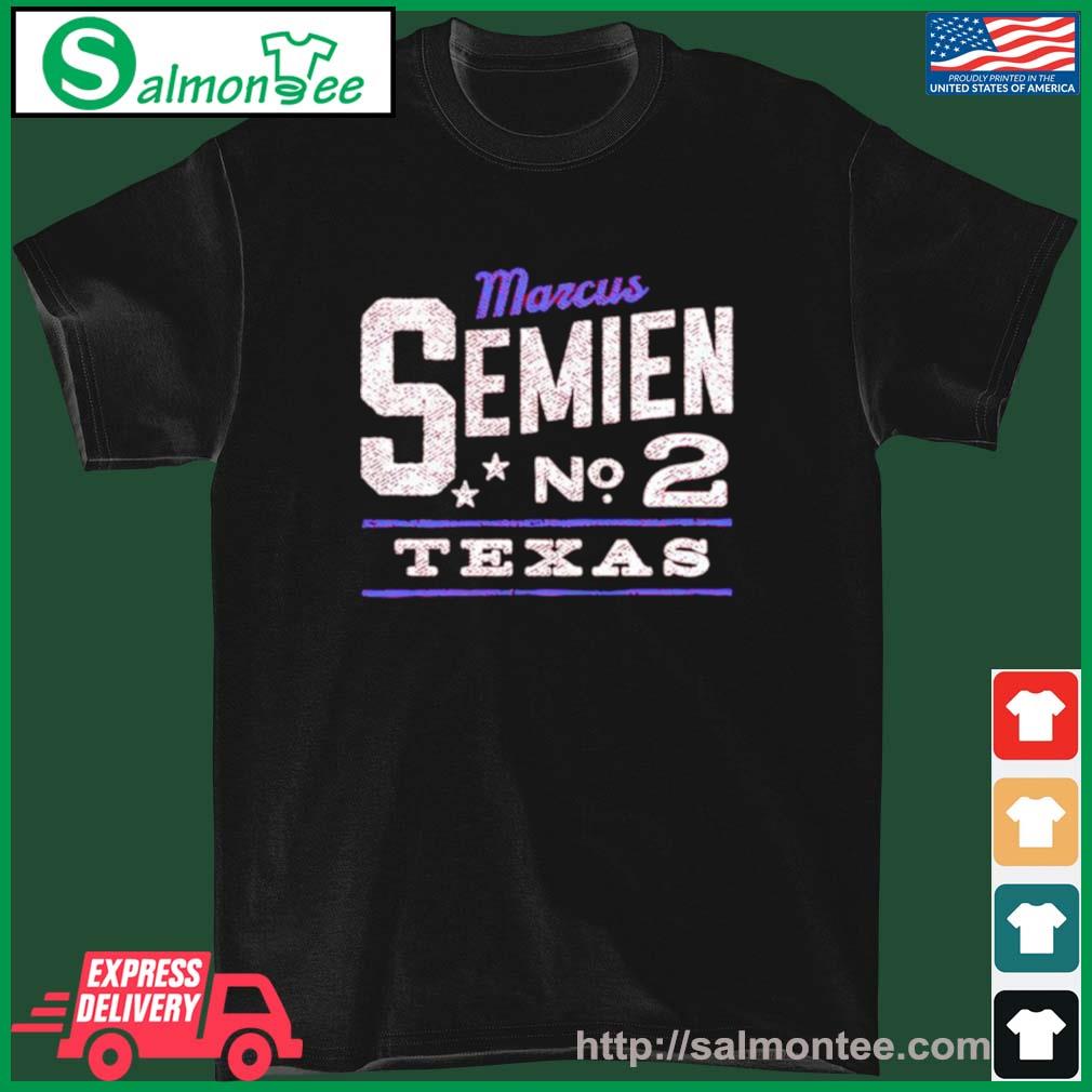 Marcus Semien Rugged Texas No 2 T-shirt