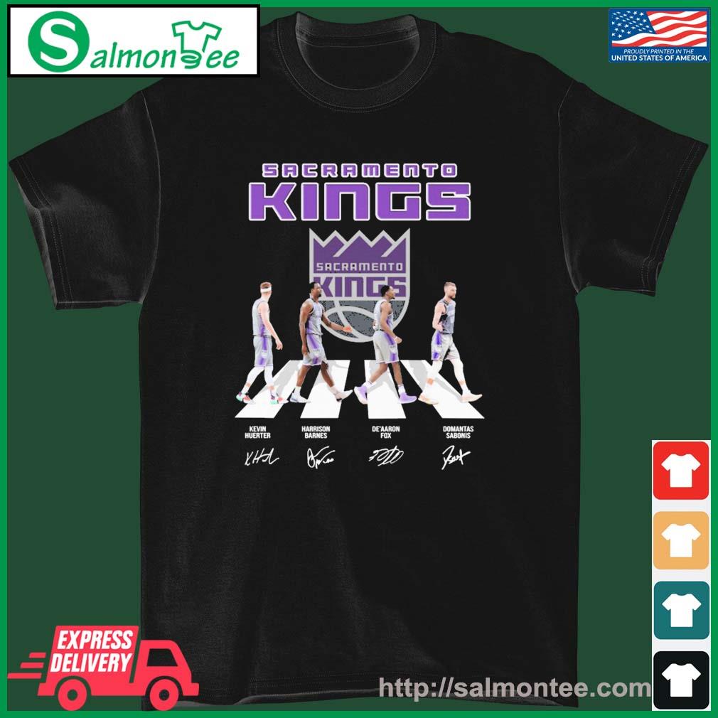 Sacramento Kings Abbey Road Signatures Shirt