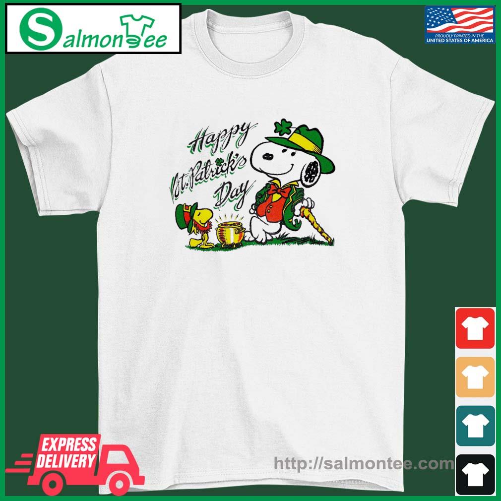 Snoopy and woodstock Happy St. Patrick's Day 2023 Shirt