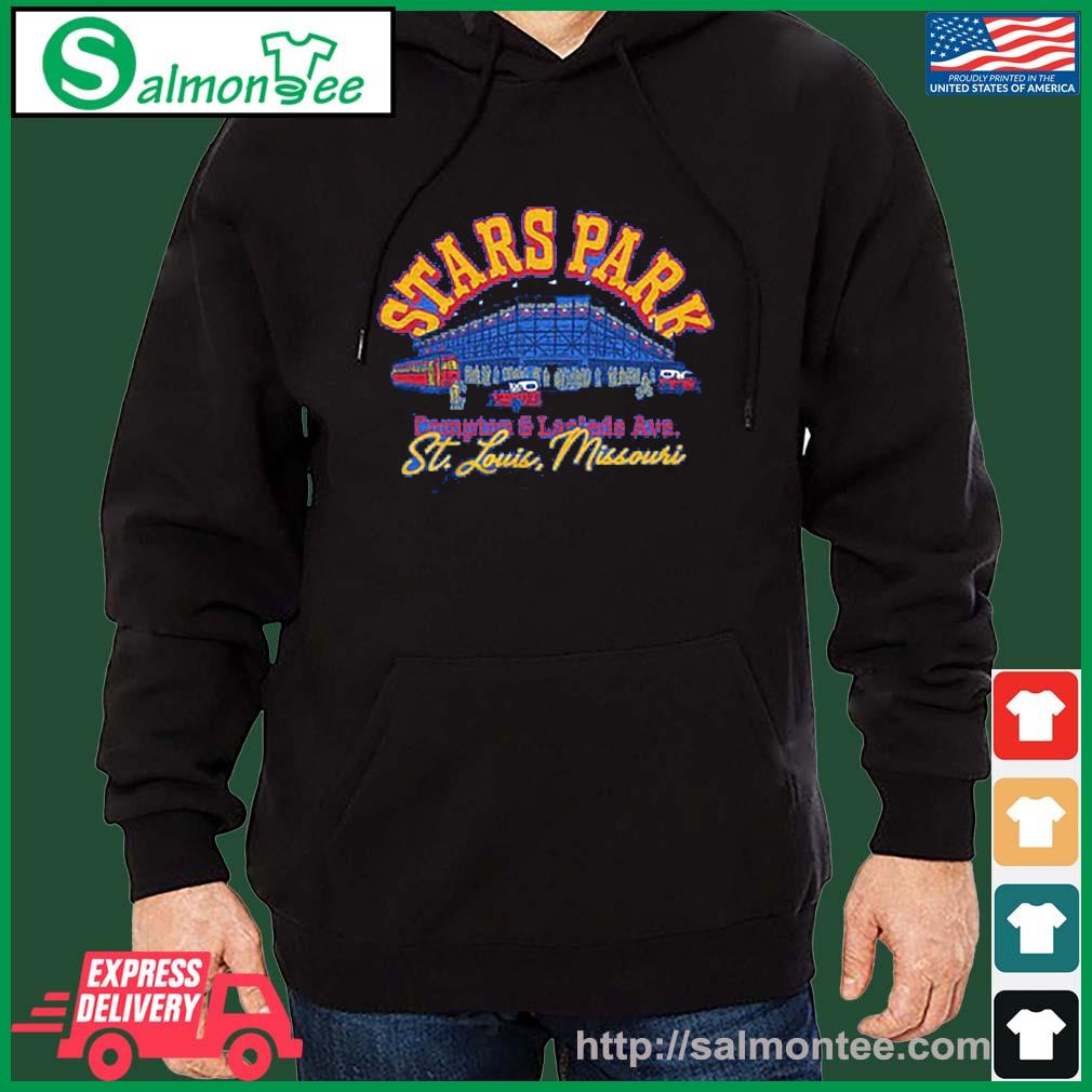 Stars Park St. Louis s salmon black hoodie