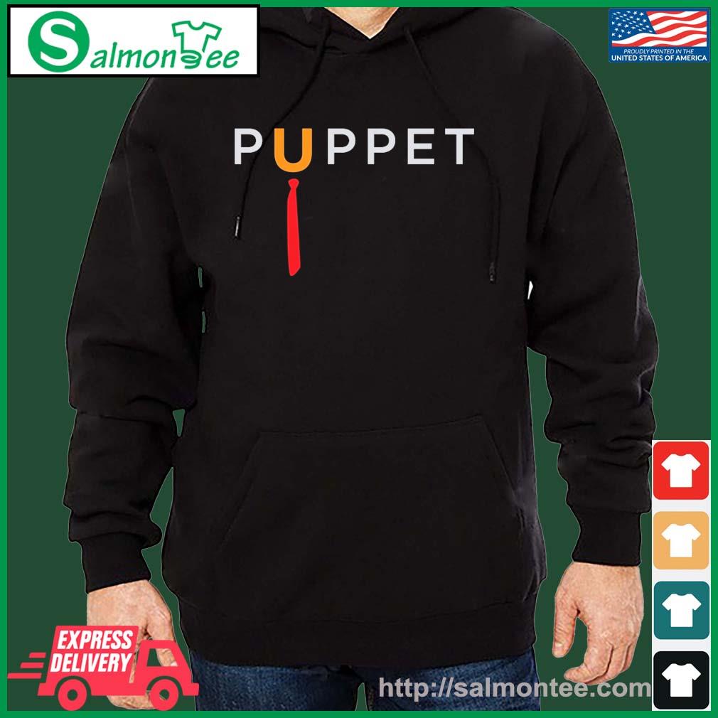 Trump - Putin's Puppet T-Shirt salmon black hoodie