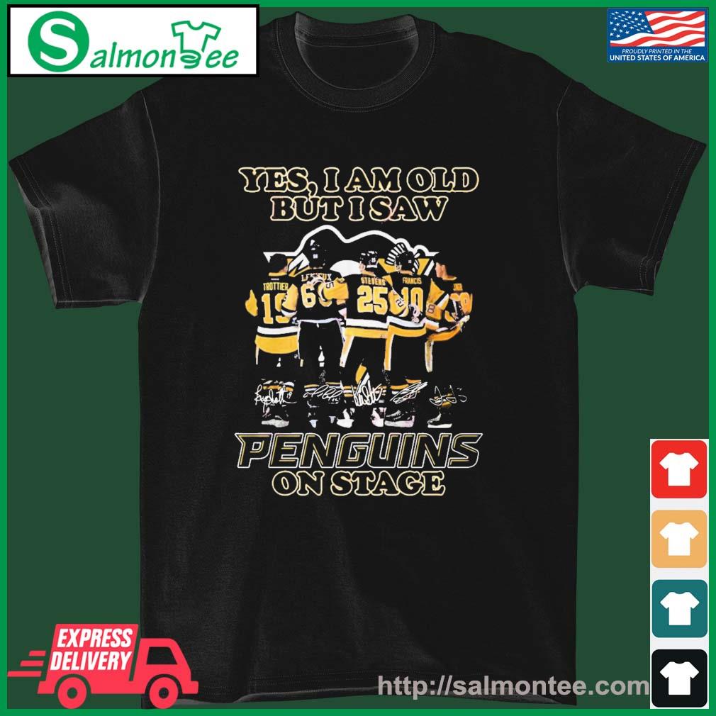 Yes, I Am Old But I Saw Penguins Team On Stage T-Shirt