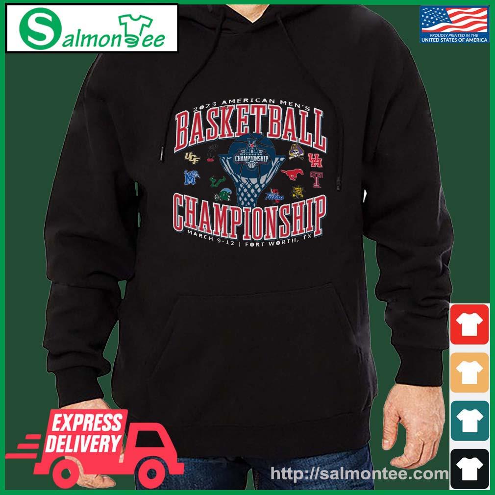AAC American Men's Basketball Championship 2023 Shirt salmon black hoodie