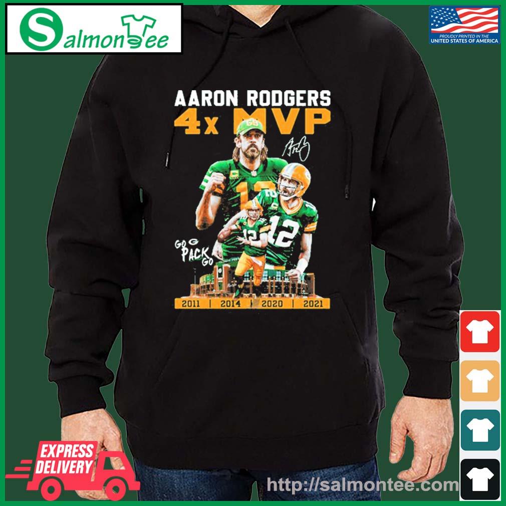 Green Bay Packers Aaron Rodgers MVP Champions signature shirt, hoodie,  sweater, long sleeve and tank top