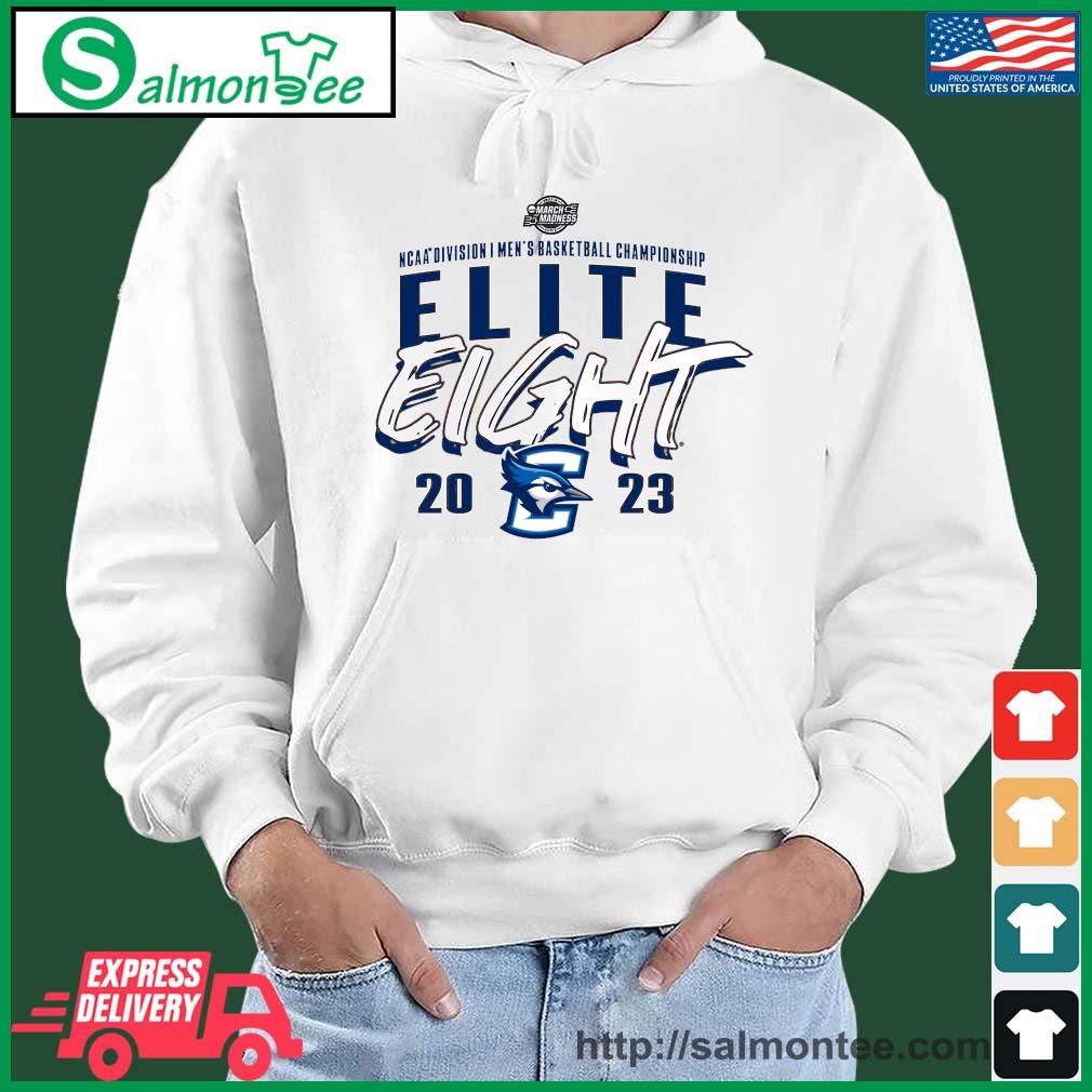 Best creighton Bluejays 2023 NCAA Men's Basketball Tournament March Madness Elite Eight Shirt salmon white hoodie