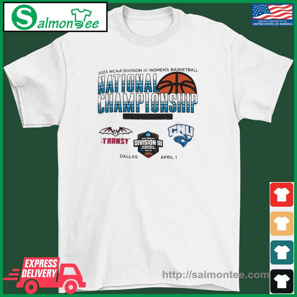 Best division III Women's Basketball Final championship 2023 Transy vs CNU shirt