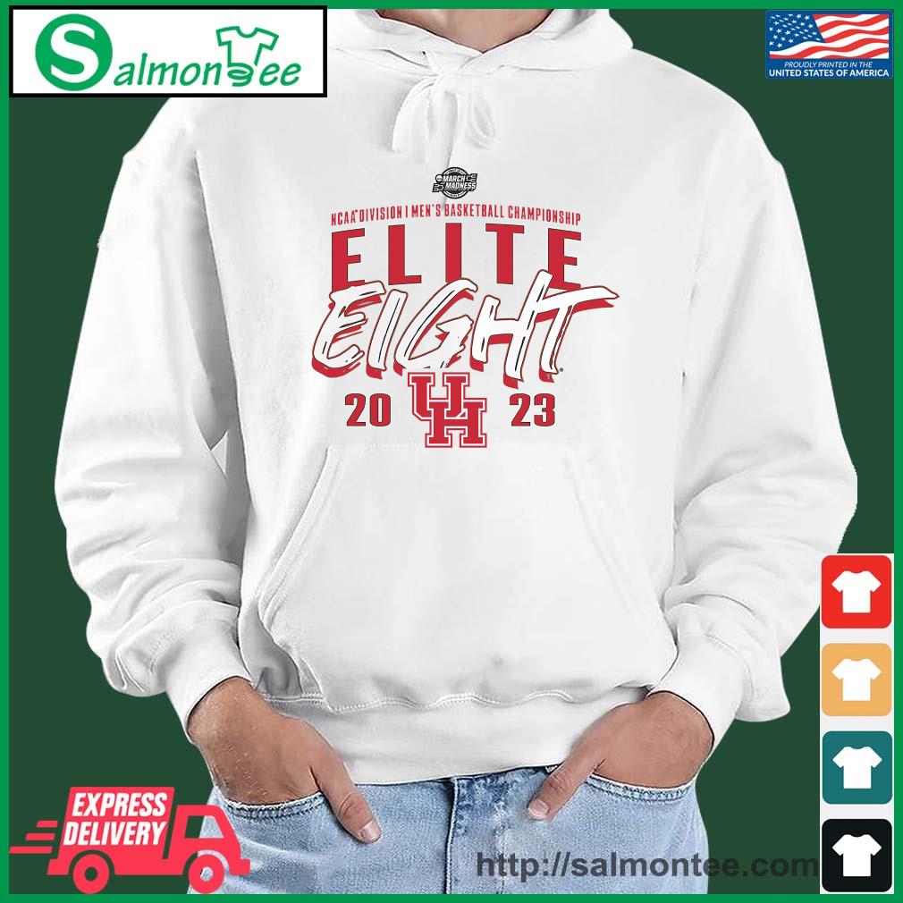 Best houston Men's Basketball Elite 8 2023 NCAA March Madness Shirt salmon white hoodie