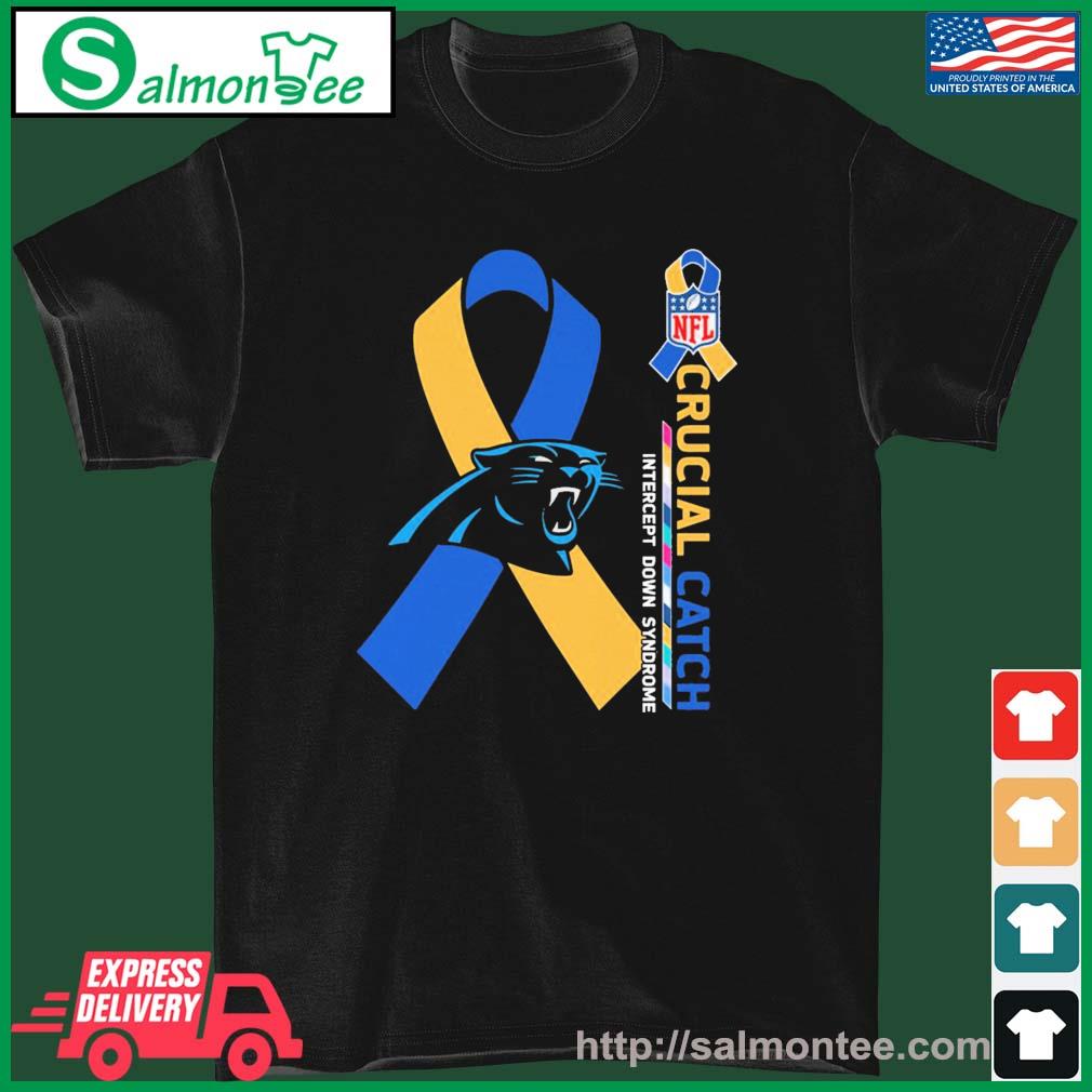 Crucial Catch Down Syndrome Carolina Panthers Shirt