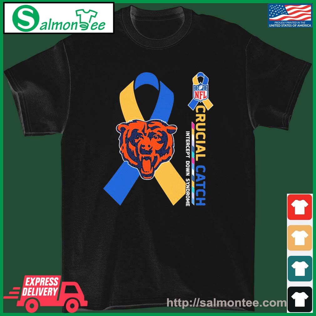 Crucial Catch Down Syndrome Chicago Bears Shirt