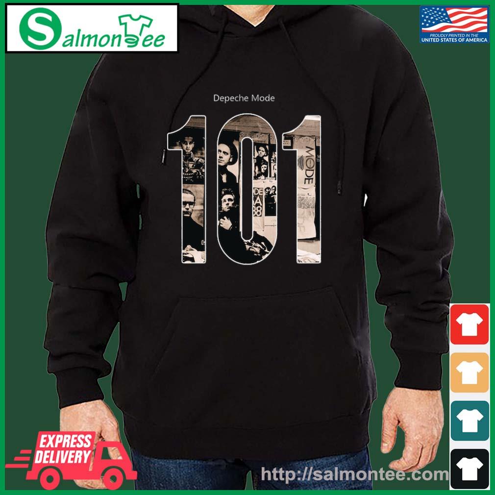 Depeche Mode 101 Shirt salmon black hoodie