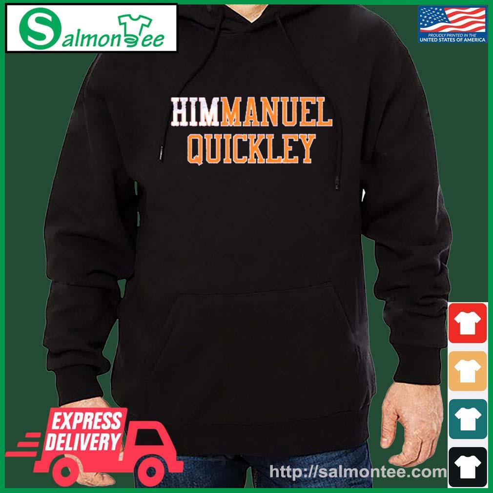 Immanuel Himmanuel Quickley Shirt salmon black hoodie