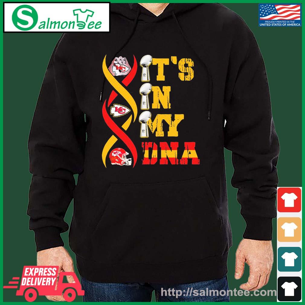 It's In My DNA Shirt salmon black hoodie