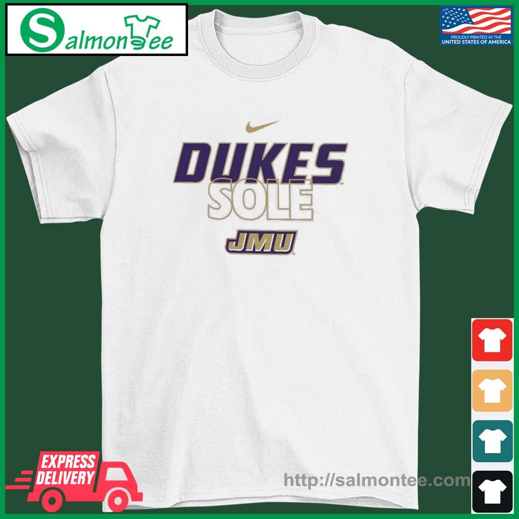 James Madison Dukes Nike Dukes Sole Basketball Shirt
