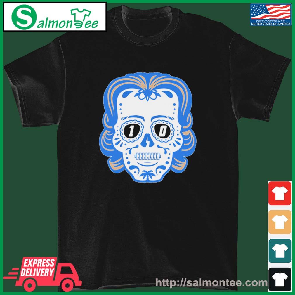 Justin Herbert Sugar Skull Shirt