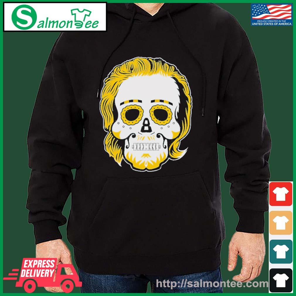 Kenny Pickett Sugar Skull Shirt salmon black hoodie