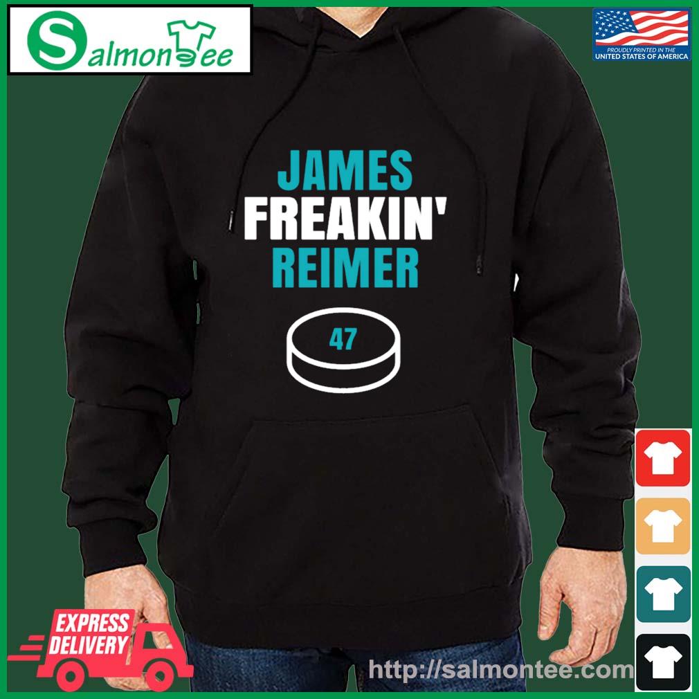 Nice james Freakin Reimer San Jose Shirt salmon black hoodie