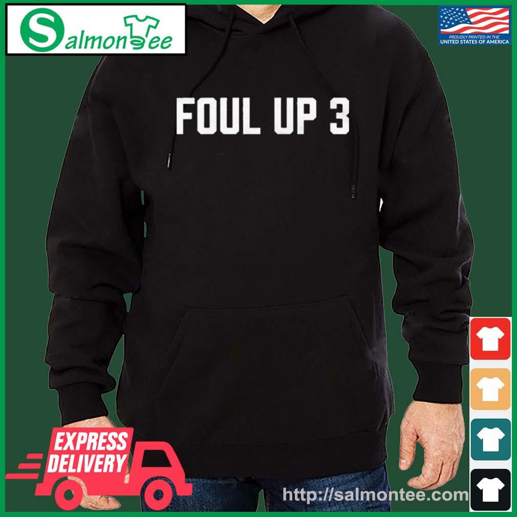 Official Foul Up 3 Shirt salmon black hoodie