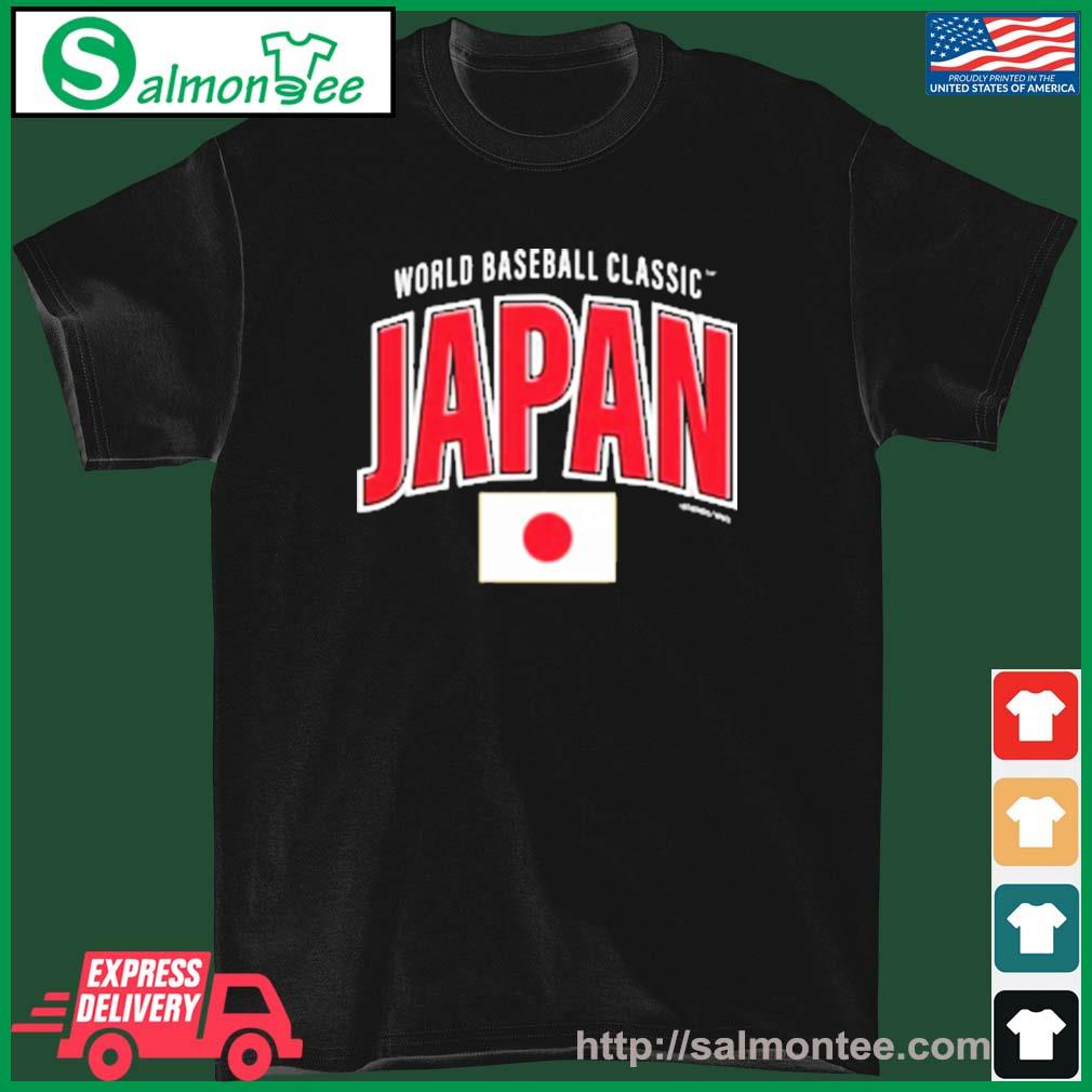 Official Japan Baseball Legends 2023 World Baseball Classic Country Black Long Sleeve Shirt