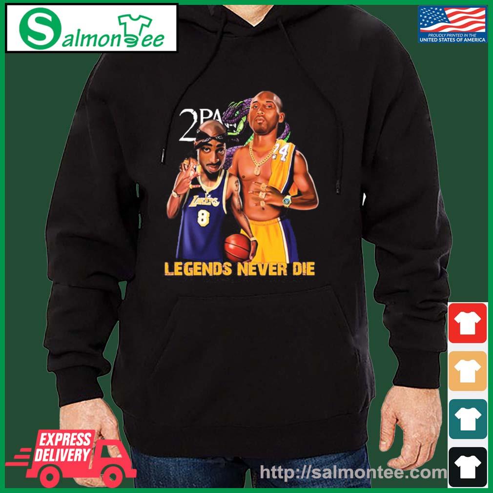 Official Los Angeles Lakers Tupac And Lebron Kobe Bryant Legends