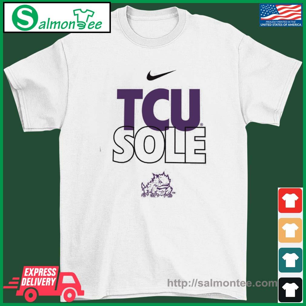 Texas Christian University Basketball Nike TCU Sole shirt