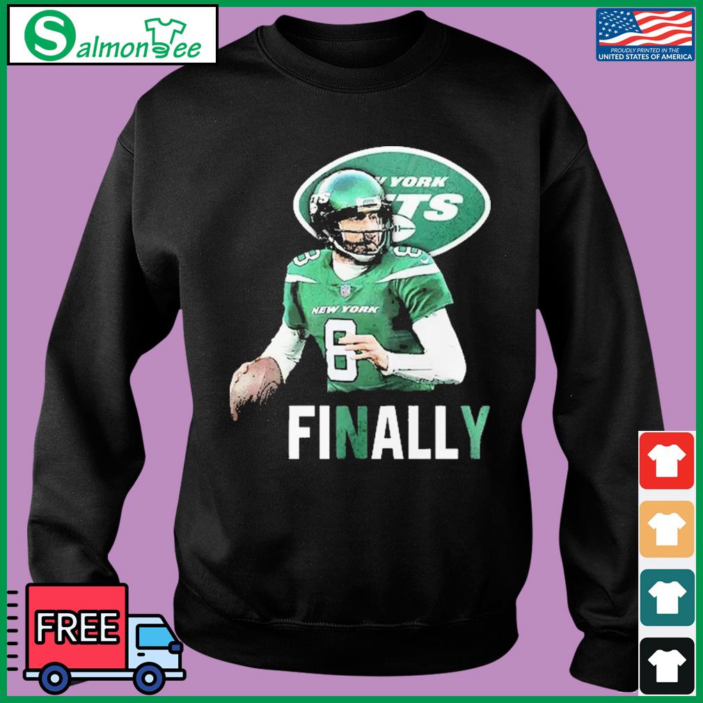 Aaron Rodgers Finally New York Jets T-shirt,Sweater, Hoodie, And Long  Sleeved, Ladies, Tank Top