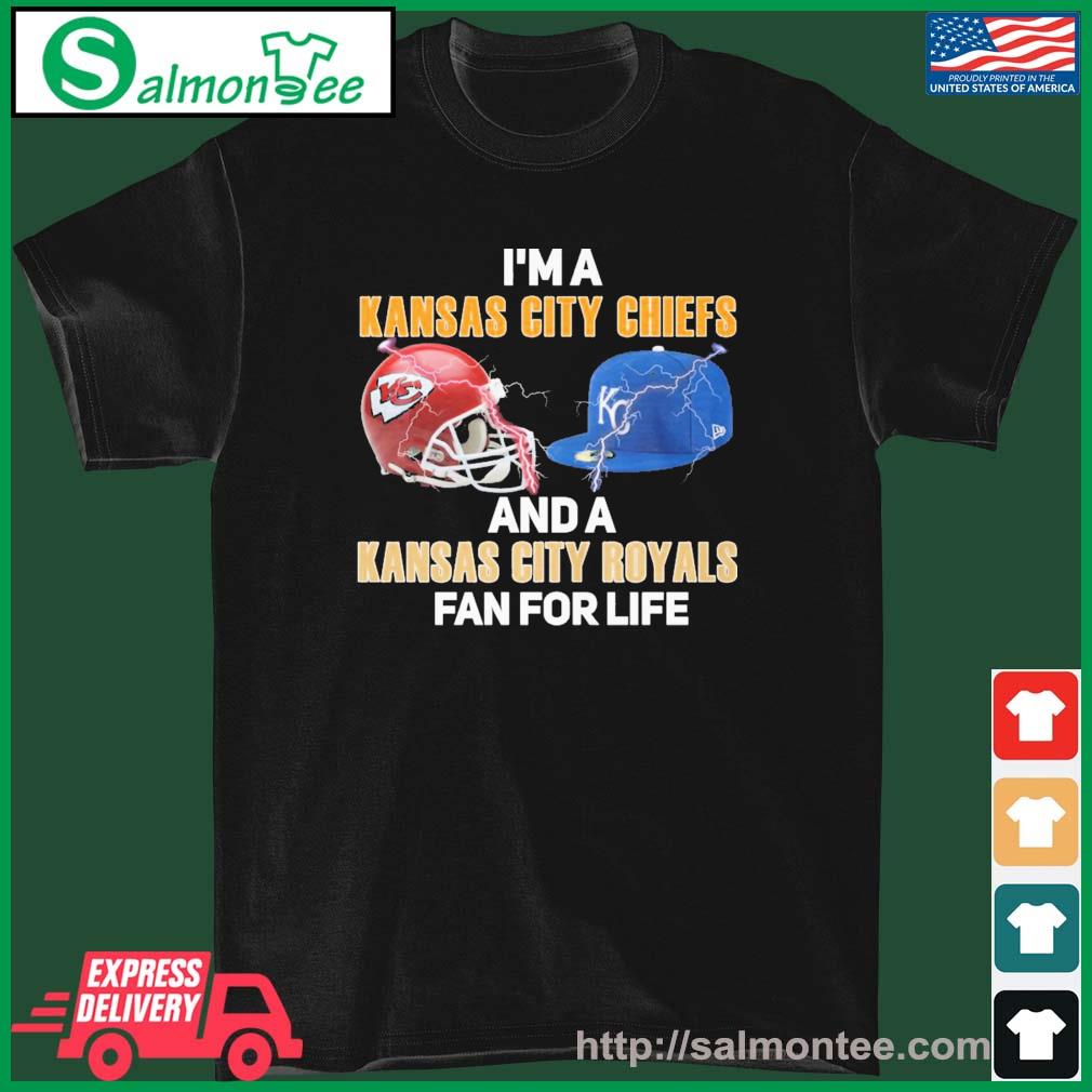 Kansas City Royals and Kansas City Chiefs shirt - T-Shirt AT Fashion LLC