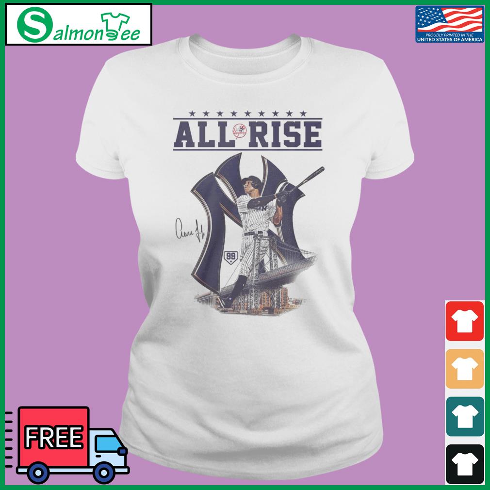 Comfort Colors New York Yankees Aaron Judge All Rise T-shirt 