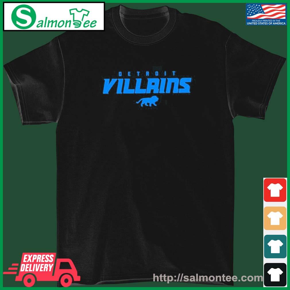 Villain Detroit Lions Sweatshirt - Hnatee