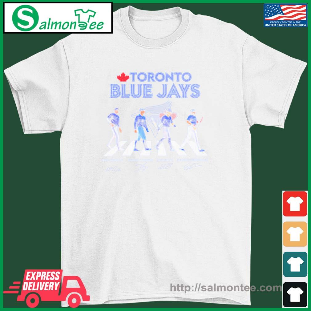 Toronto Blue Jays The Blue Jays Abbey Road Signed Shirt