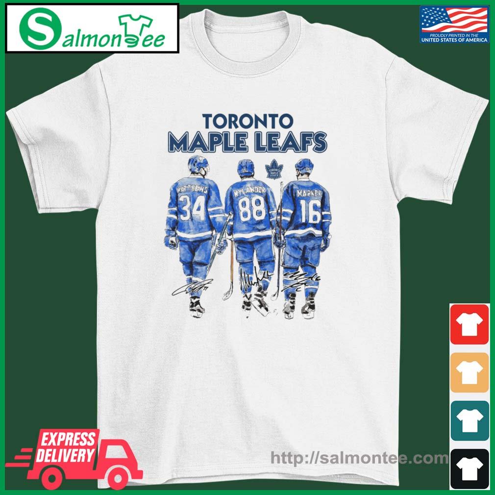 Official Toronto Maple Leafs Matthews, Nylander and Marner signatures shirt,  hoodie, sweater, long sleeve and tank top
