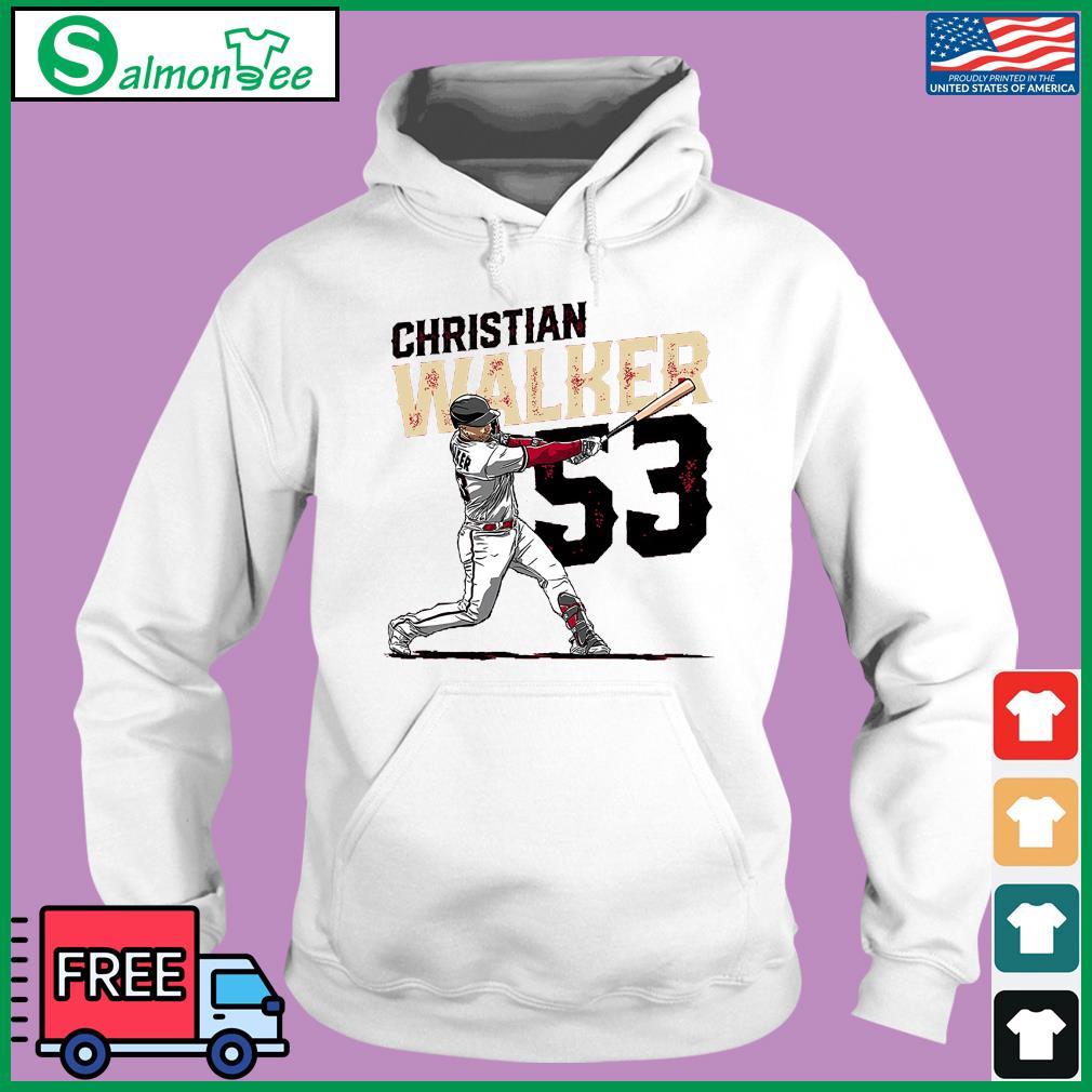 Christian Walker 53 Slugging Arizona Diamondbacks Baseball Shirt