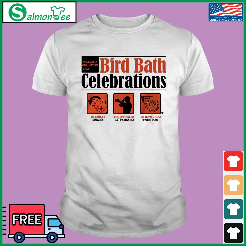 Join in the Orioles Bird Bath with this new shirt - Camden Chat