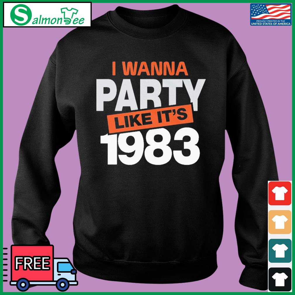 Baltimore Orioles Baseball T-shirt Party Like It's 1983 -  Ireland