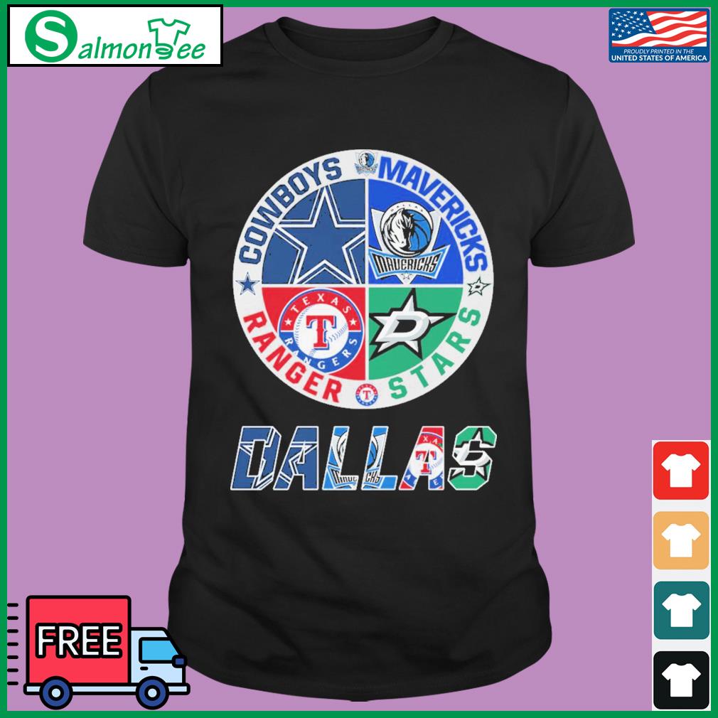 Dallas Cowboys Mavericks Stars and Rangers sport team logos shirt, hoodie,  sweater, long sleeve and tank top