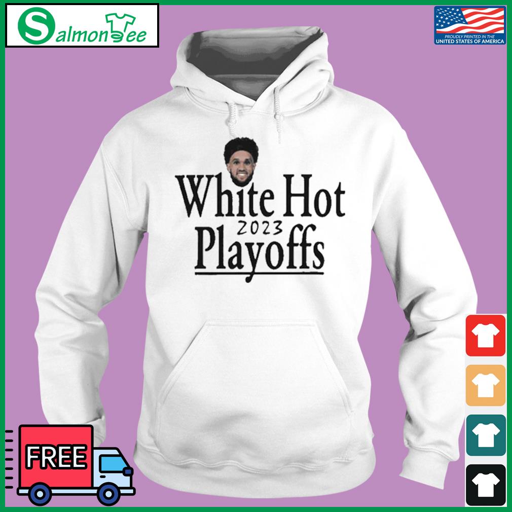Derrick white miamI heat white hot 2023 NBA playoffs shirt, hoodie