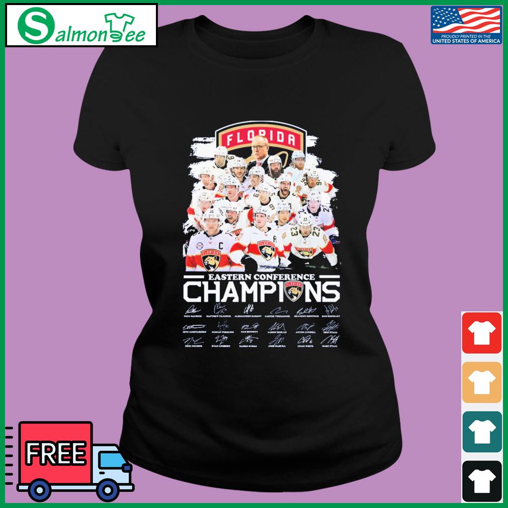 Florida Panthers Eastern Champions 2023 Signatures Shirt