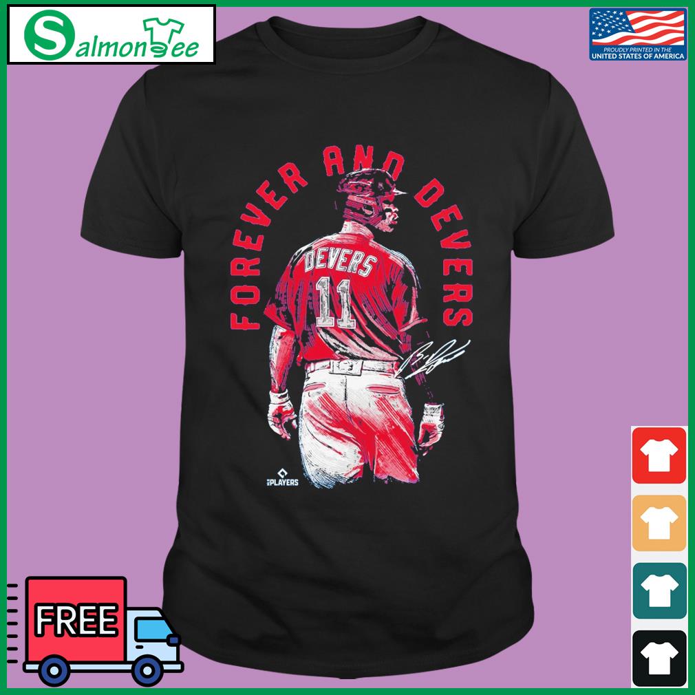 Boston Red Sox 11 Rafael Devers Forever Devers Signature Shirt