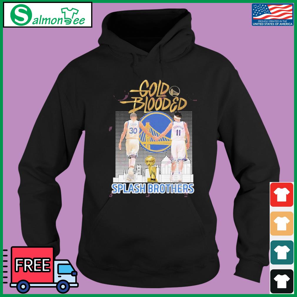 Klay Thompson Golden State Warriors Gold Blooded signature 2023 shirt,  hoodie, sweater, long sleeve and tank top