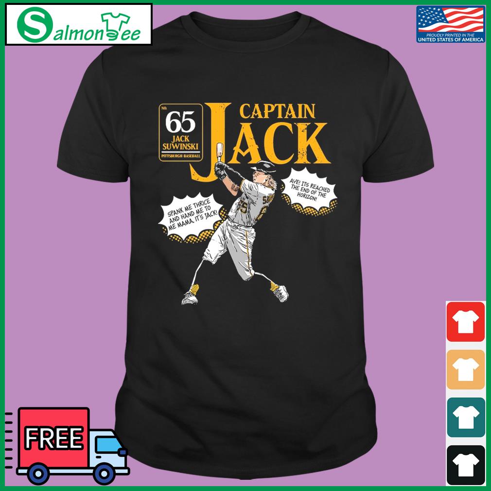 Jack Suwinski Captain Jack Pittsburgh Pirates shirt, hoodie, sweater, long  sleeve and tank top