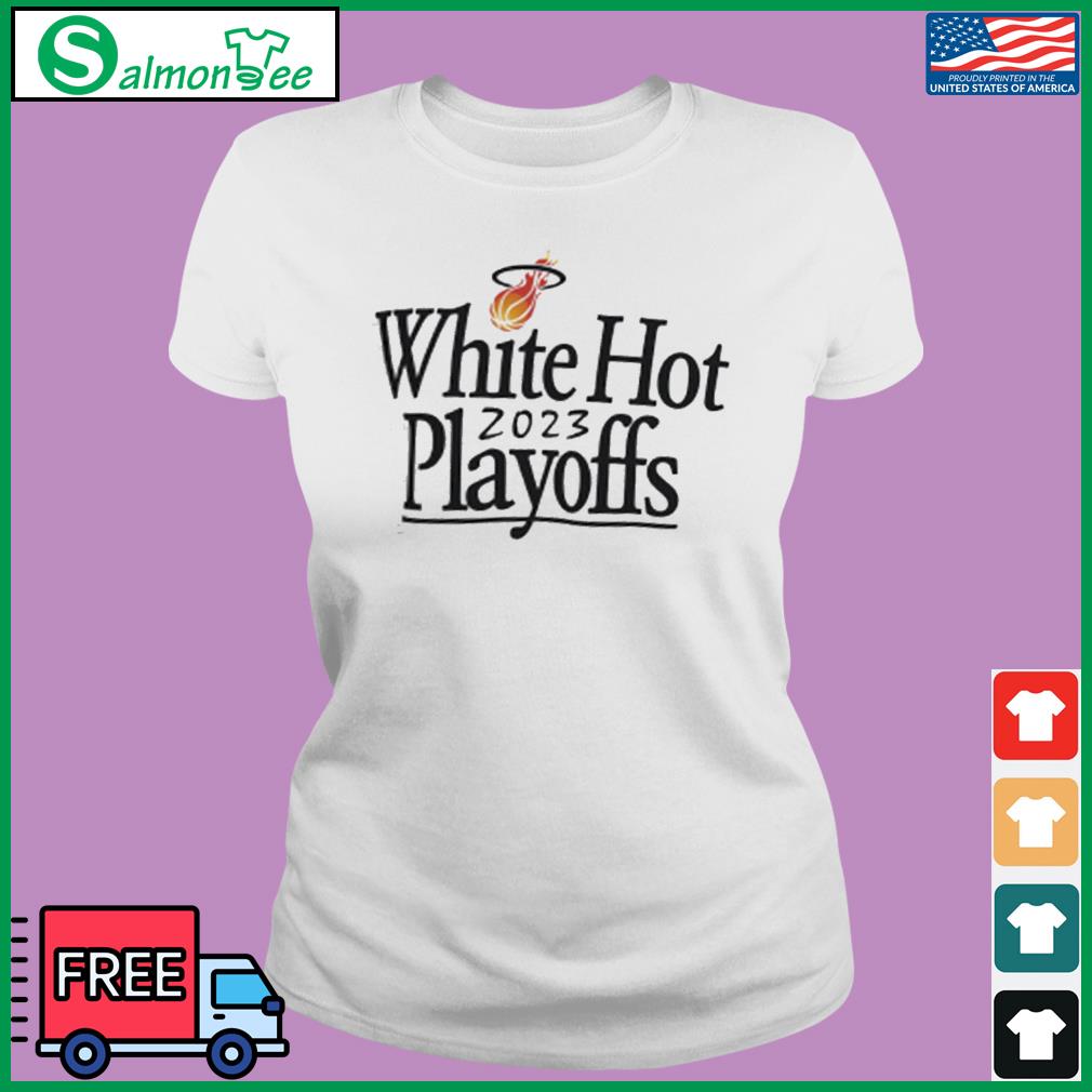 Miami Heat White Hot 2023 NBA Playoffs Basketball Shirt