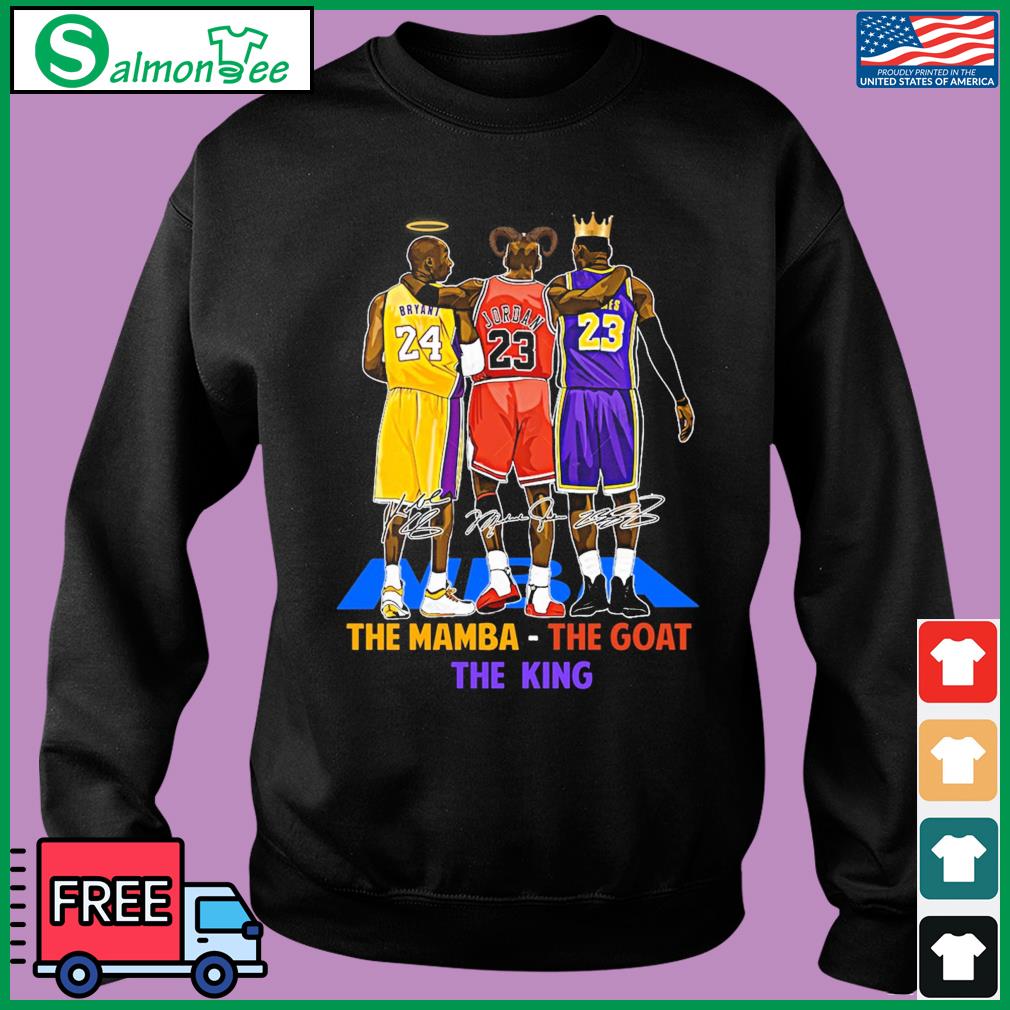 Buy Lebron James Kobe Bryant Michael Jordan The Goat The Mamba The