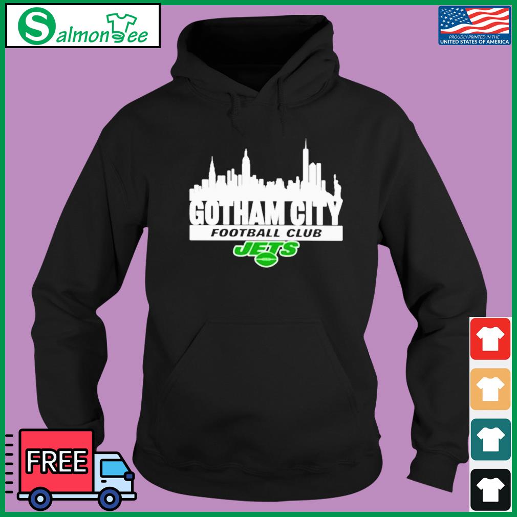 New York Jets Gotham City Football Club Skyline shirt, hoodie, sweater,  long sleeve and tank top