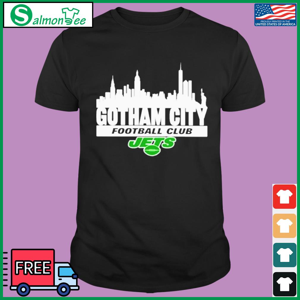 New York Jets Gotham City Football Club Skyline shirt, hoodie, sweater,  long sleeve and tank top