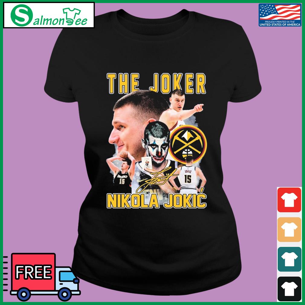 Nikola Jokić Basketball The Joker signatures Shirt