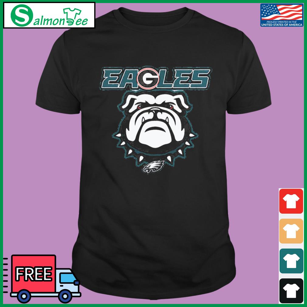 Philadelphia Eagles Adding Georgia Bulldogs All Over T-shirt, hoodie,  sweater, long sleeve and tank top