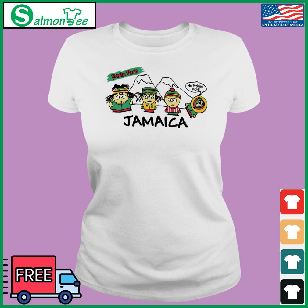 Smoke Park Rasta Park Jamaica Southpark Shirt