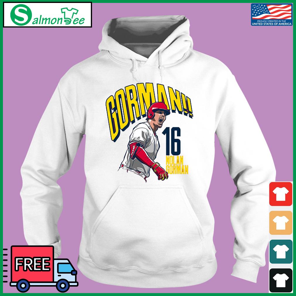 Funny nolan Gorman 16 St. Louis Cardinals shirt, hoodie, sweater